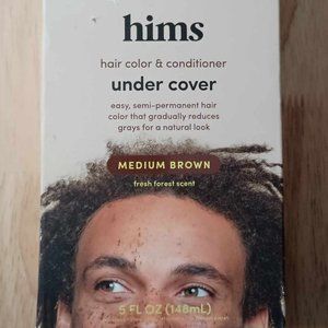 [hims] Under Cover Hair Color & Conditioner Medium Brown 5 fl oz